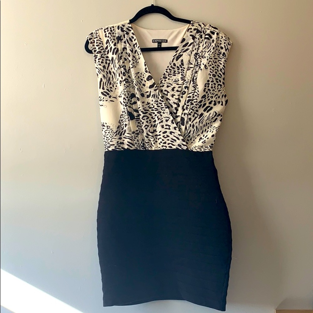 Express body con dress
